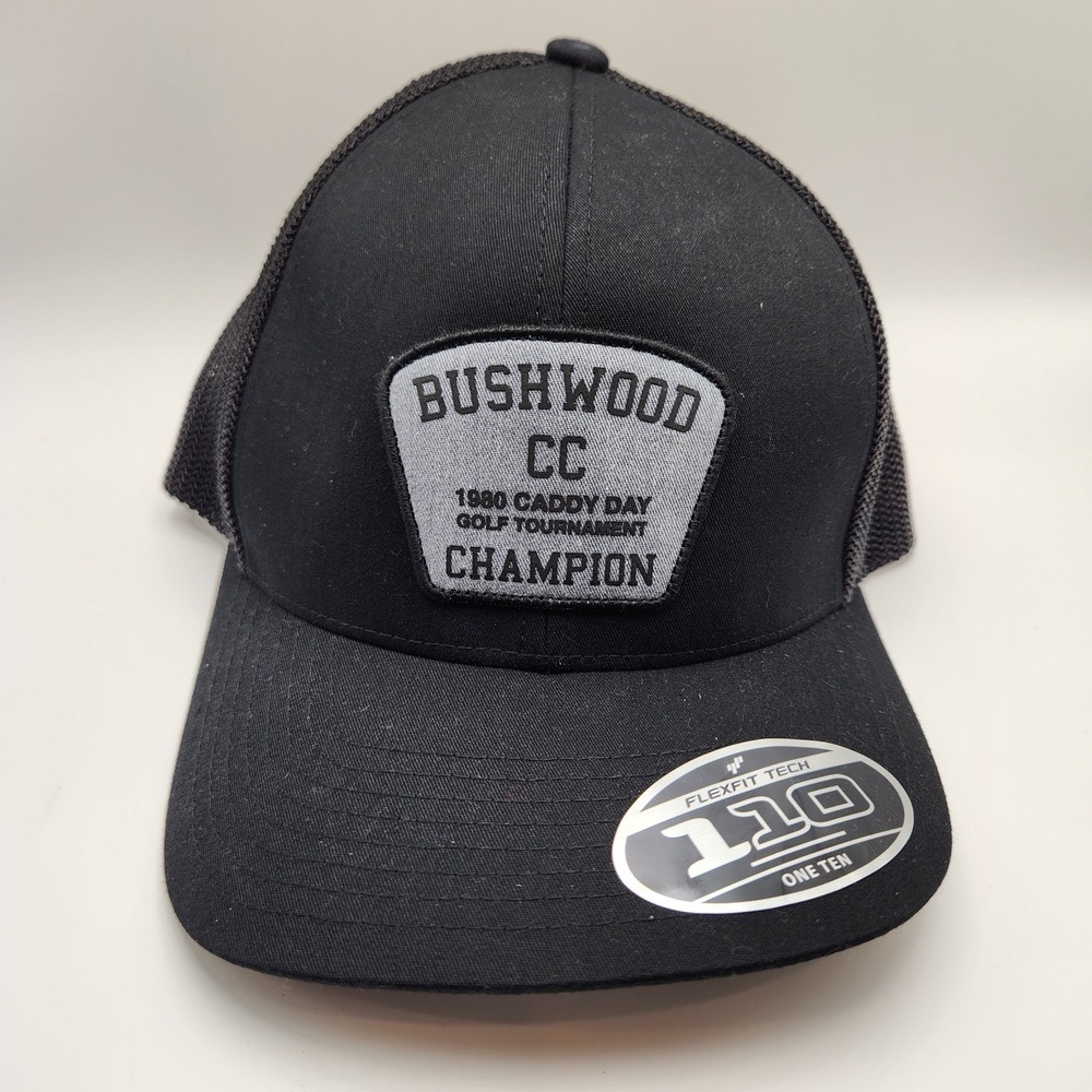 TM Bushwood CC Champion Snapback Mesh Hat 1980 Caddy Day Golf Tournament Club